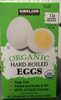 Organic Hard-Boiled Eggs - Produit