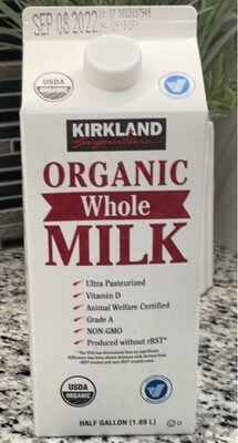 Organic Whole Milk - Product - en