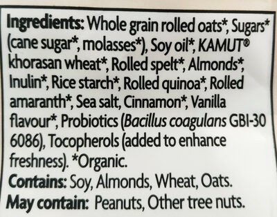 Ancient Grains - Ingredients