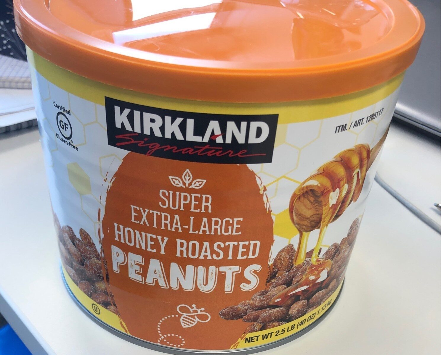 Super Extra-Large Honey Roasted Peanuts - Product