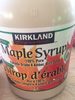Organic Maple Syrup Grade A Amber - Produit