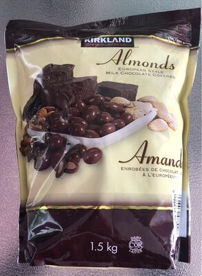 Almonds European Style Milk Chocolate Covered - Produit - en