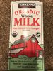 Organic Whole Milk - Product