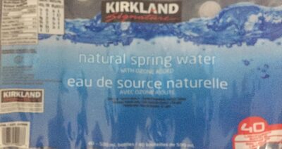 Natural Spring Water (Eau De Source Naturelle) - Produit