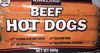 Beef hot dogs - Product