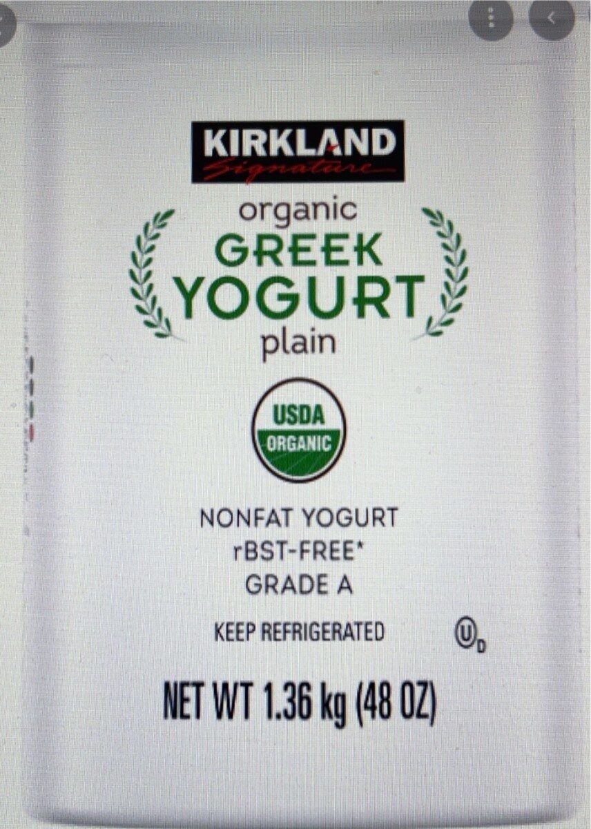 Greek Nonfat, Plain Yogurt - Produit - es