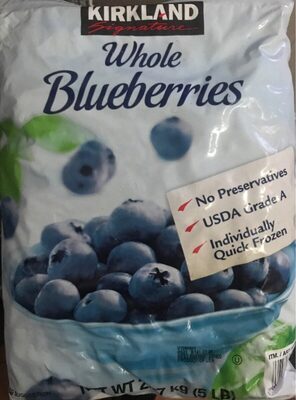 Whole blueberries - Producte - en