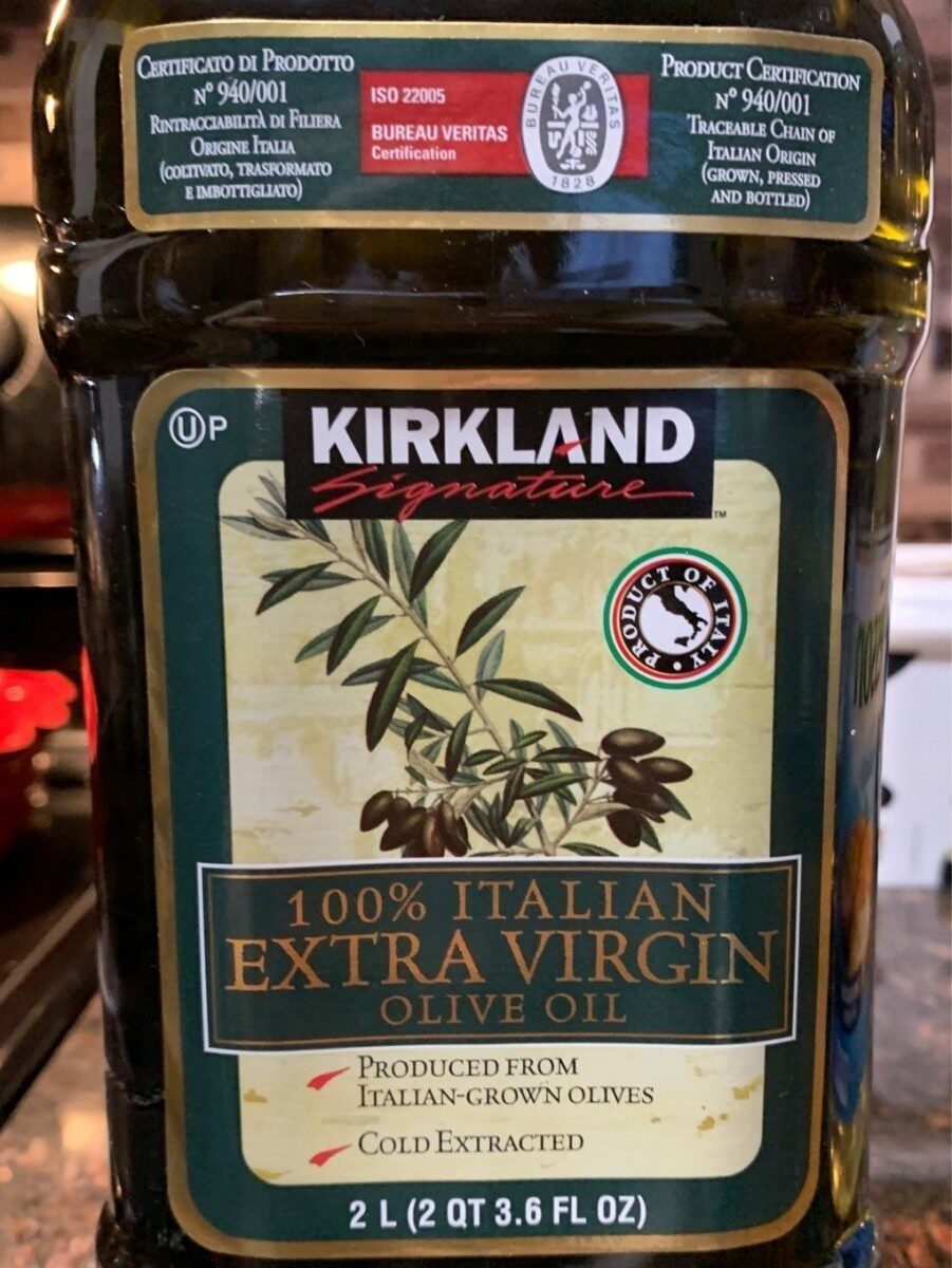 100% Italian Extra Virgin Olive Oil - Product