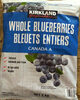 Frozen Whole Blueberries - Produit