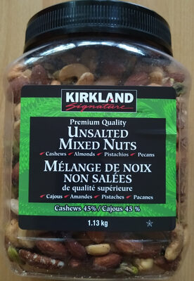 Unsalted Mixed Nuts - Produit