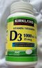 Vitamin D3 - Produto