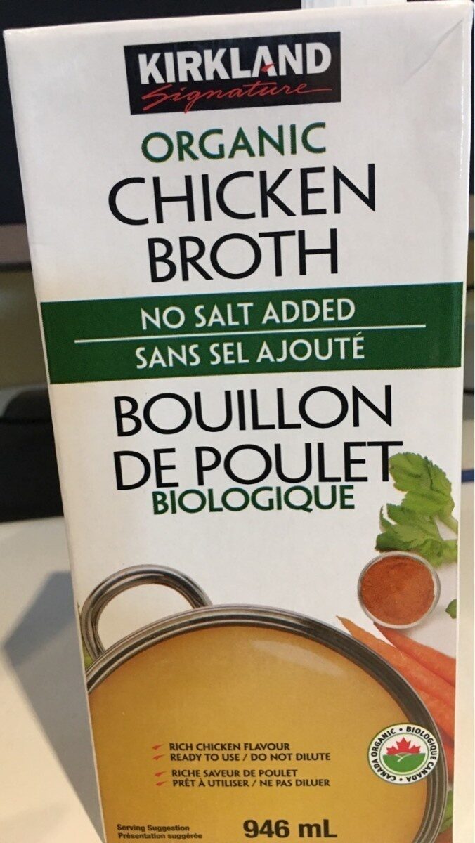 Organic Chicken Broth - Produit