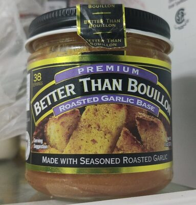Premium Better than bouillon roasted garlic bass - Produkt - en
