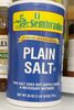 Plain salt - Product