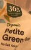 Organic petite green peas - Product