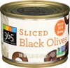Sliced black olives - Prodotto