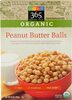 Organic peanut butter balls - Producto