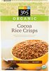 Organic cocoa rice crisps - Producto