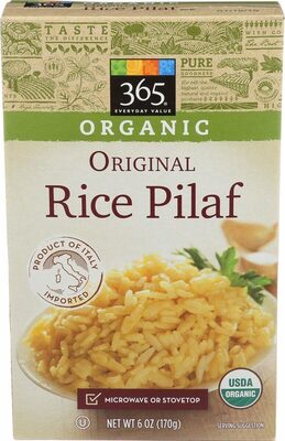 Organic rice pilaf original - Product