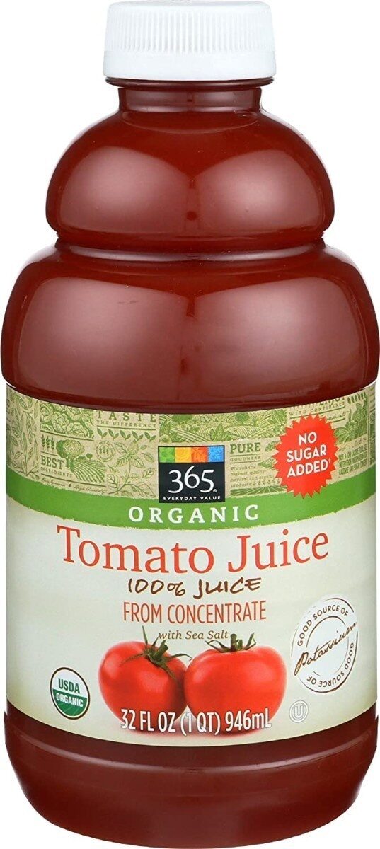 Organic juice from concentrate with sea salt - Product