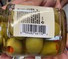 Organic Red Pepper Stuffed Olives - Product