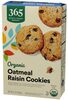 Organic oatmeal raisin cookies - Producto