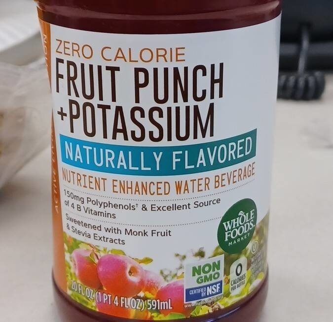 Zero calorie Fruit Punch +Potassium - Prodotto - en