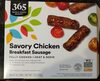 Savory Chicken breakfast sausage - Product