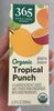 Organic 100% juice tropical punch from concentrate - Producto