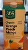 Organic 100% juice Orange Peach Mango - Product