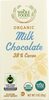 Organic milk chocolate bar - Product