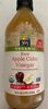 Unfiltered, unpasteurized raw apple cider vinegar - Product