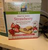 Strawberry cereal bars - Produit