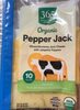 Pepper jack sliced monterey jack cheese with jalapeno peppers - Produit