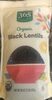 Organic Black Lentils - Product