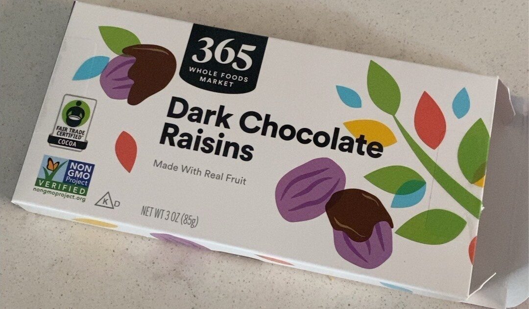Dark Chocolate Raisins - Product