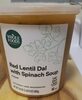Red Lentil Dal with Spinach Soup - Produit