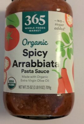 Organic Spicy Arabia Pasta Sauce - Product