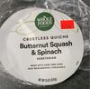 Butternut Squash & Spinach crustless quiche - Product