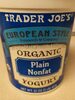 Organic yogurt - Product