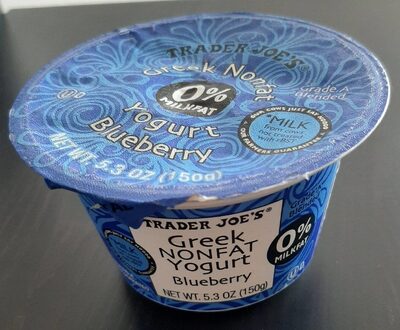 Greek nonfat yogurt bluberry - Product