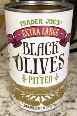 Calories in Trader Joe'S Black Olives Pitted
