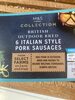 Italian style sausages - Product