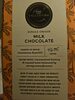 single origin milk chocolate - Product