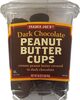 Dark chocolate peanut butter cups - Product