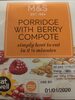 Porridge with Berry compote - Produit