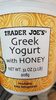 Greek Yogurt with honey - Produit