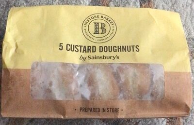 Calories in Sainsbury’S Custard Doughnuts