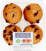 4 Chocolate Chunk Muffins - Produkt