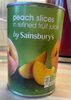 Peach slices in refined fruit juices - Producto